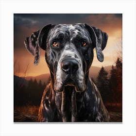 Great Dane 2 Canvas Print