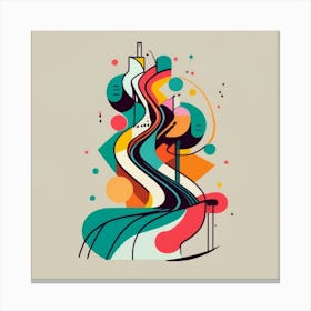 Abstract Illustration 1 Canvas Print