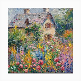 Cottage Dream Garden 2 Canvas Print