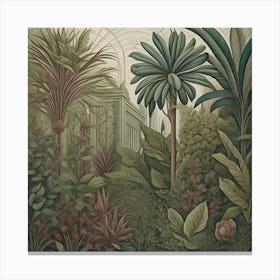Botanica Plants And Tree Canvas Print