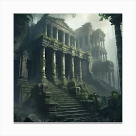 Ruins Of The Lost City 1 Canvas Print