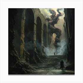 Dungeons And Dragons Canvas Print