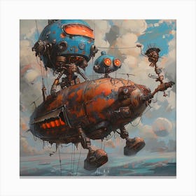 Steampunk 11 Canvas Print