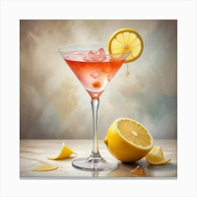 Martini 22 Canvas Print