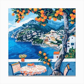 Fragrances of the Amalfi Coast Series Canvas Print