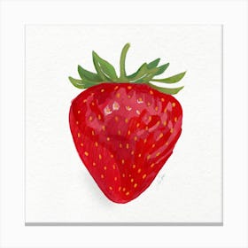 Big Strawberry Canvas Print