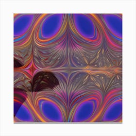 Abstract Fractal Art Canvas Print