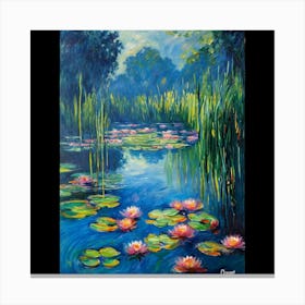 Water Lilies 1 Canvas Print