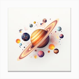 Outer Space 1 Canvas Print