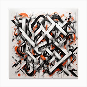 Graffiti Art 1 Canvas Print