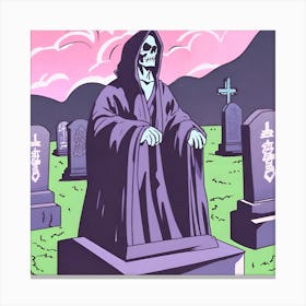 Graveyard Of The Dead 3 Canvas Print