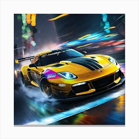 Need For Speed 8 Canvas Print