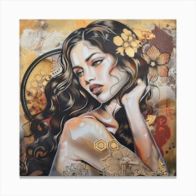 'Sexy Girl' 1 Canvas Print