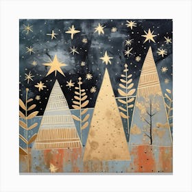 Christmas Trees 3 Canvas Print