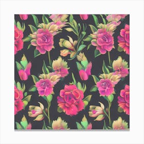 Floral Pattern 3 Canvas Print