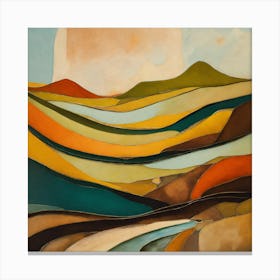 Landscape Painting Canvas Print