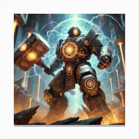 Core Titan Canvas Print