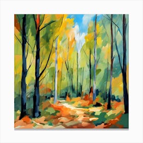 Autumn Forest Canvas Print