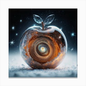 Apple Of The Universe Canvas Print