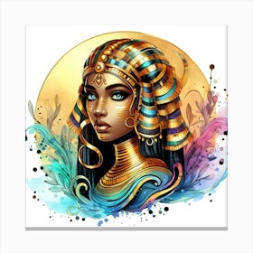 Egyptian Woman 25 Canvas Print