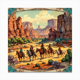 Old West Canvas Print