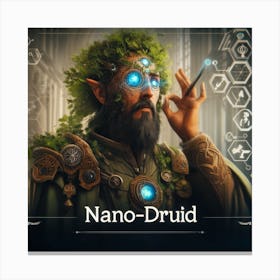 Nano Druid Canvas Print