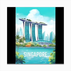 Singapore Canvas Print