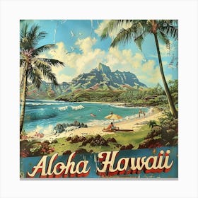 Aloha Hawaii 1 Canvas Print