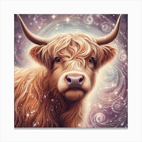 Highland Cow 14 Canvas Print