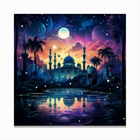 Islamic Painting Canvas Print