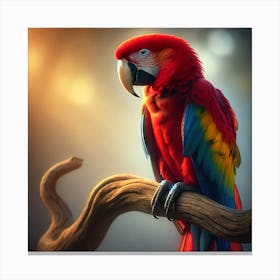 Parrot 25 Canvas Print