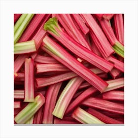 Rhubarb 5 Canvas Print