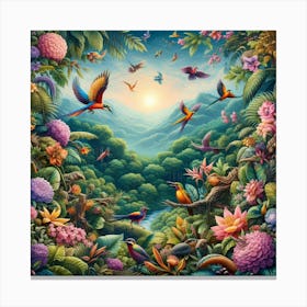 Tropical Paradise Canvas Print