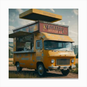 Food Truck 3 Canvas Print