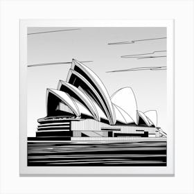 Sydney Opera House 1 Canvas Print