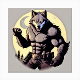 Werewolf 2 Canvas Print
