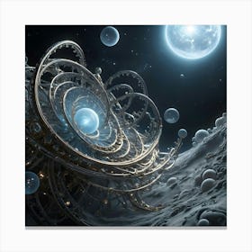 Ethereal Forms 20 Canvas Print