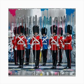 London Guards Canvas Print