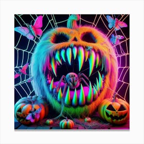 Halloween Pumpkin Canvas Print