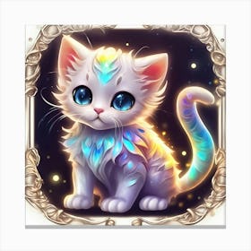 Fairy Cat Canvas Print