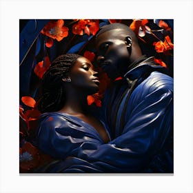 African People Fashion Art 4 Canvas Print