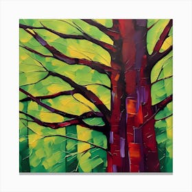 Forest Veins Canvas Print