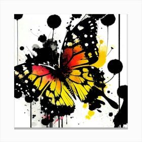 Butterfly Painting 163 Canvas Print