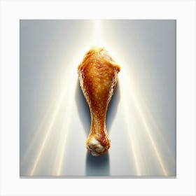 Mcdonald'S Chicken Leg Canvas Print