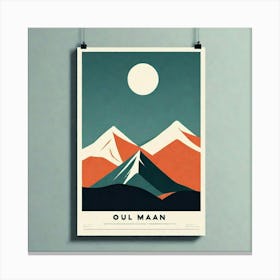 Oul Man Canvas Print