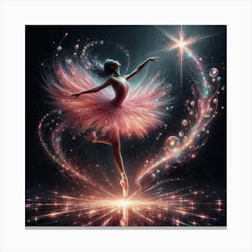 Ballerina Canvas Art Canvas Print