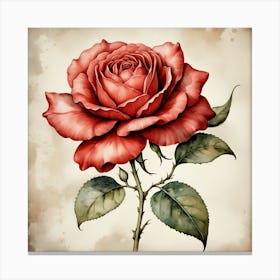 Beautiful Rose Canvas Print