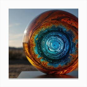 Spherical Sphere Canvas Print