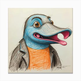 Ducky 48 Canvas Print