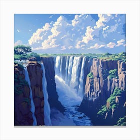 Victoria Falls Canvas Print